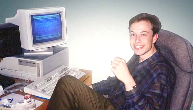 young-elon-musk with code(love) from careerhack.net